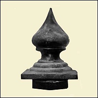 №244 Наконечник к столбику «Купол б\р»